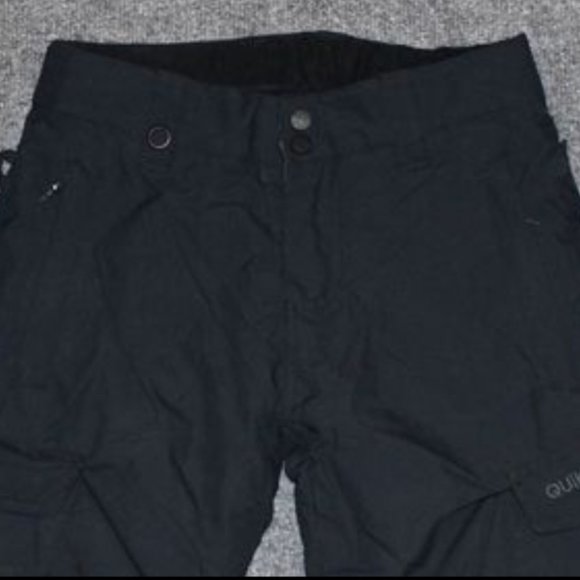 QUIKSILVER YOUTH XL MISSION DRYFLIGHT INSULATED BLACK SNOW PANT Snowboard sz XL - Picture 3 of 6